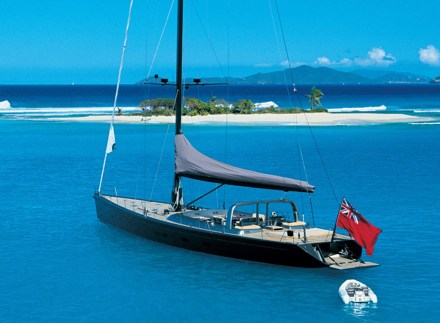 Sailing Yacht Wally B Caribbean