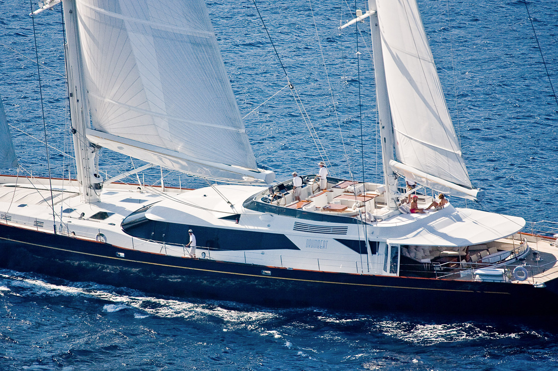 Yacht DRUMBEAT - Alloy Yachts - Sailing, Mediterranean 