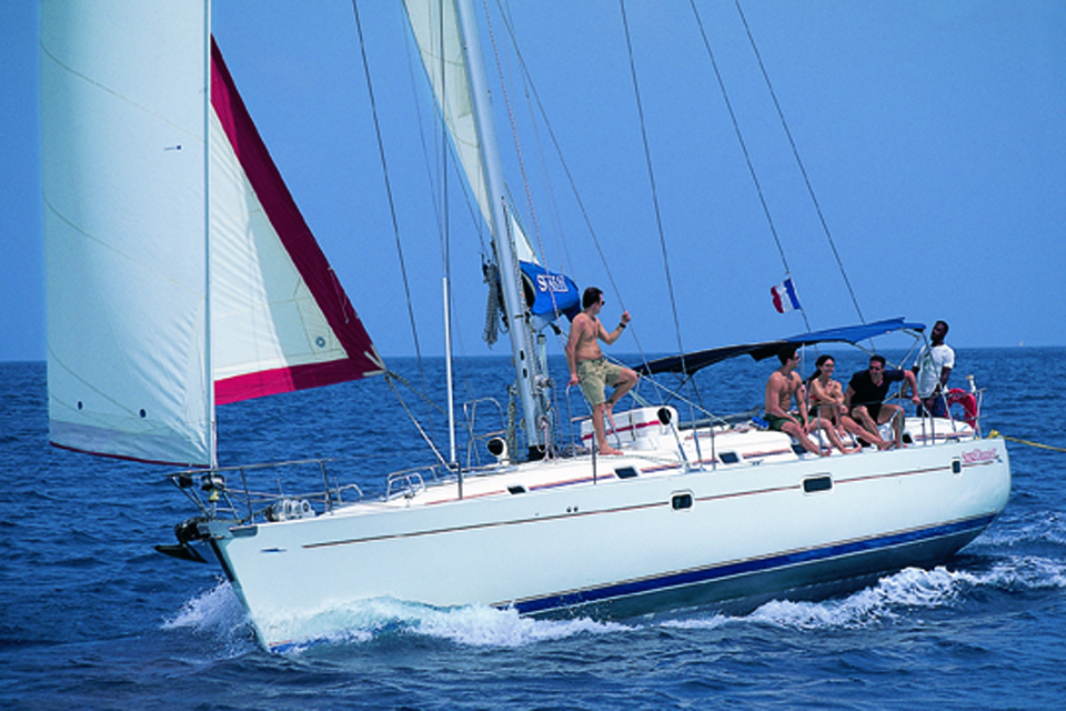 beneteau 50 foot sailboat