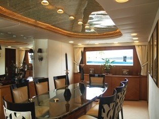 The 34m Yacht ARRIVEDERCI IV