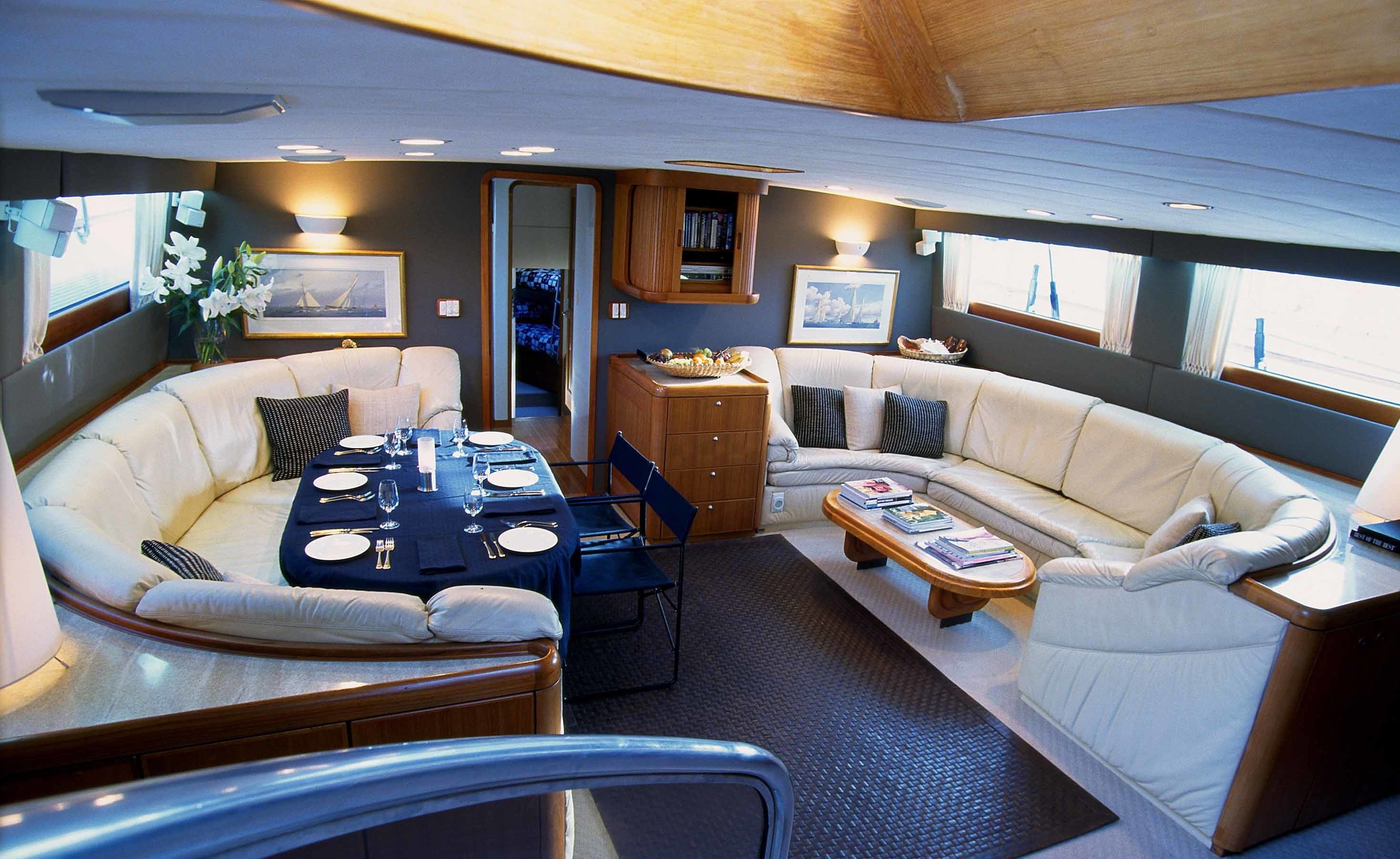 Inside On Board Yacht PACIFIC EAGLE