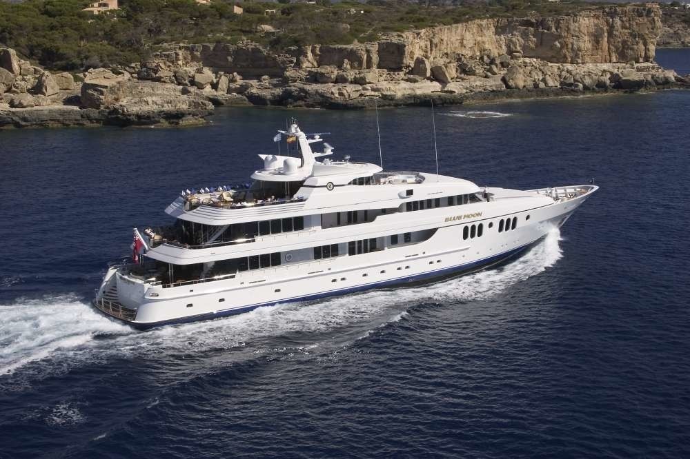 Overview: Yacht BLUE MOON's Cruising Image