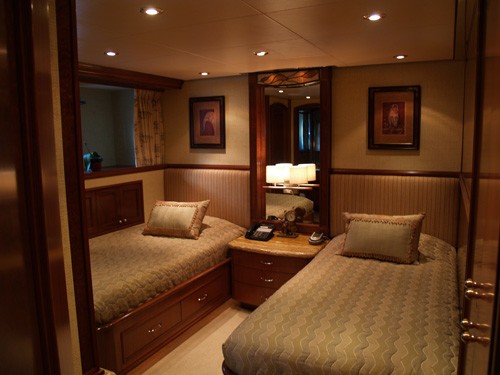 Twin Bed Cabin Aboard Yacht JOAN'S ARK