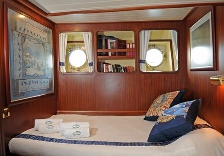 St Petersburg: Yacht OFELIA's Double Sized Cabin Photograph