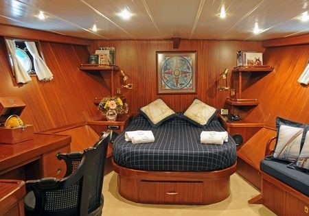 Main Master Cabin On Yacht OFELIA