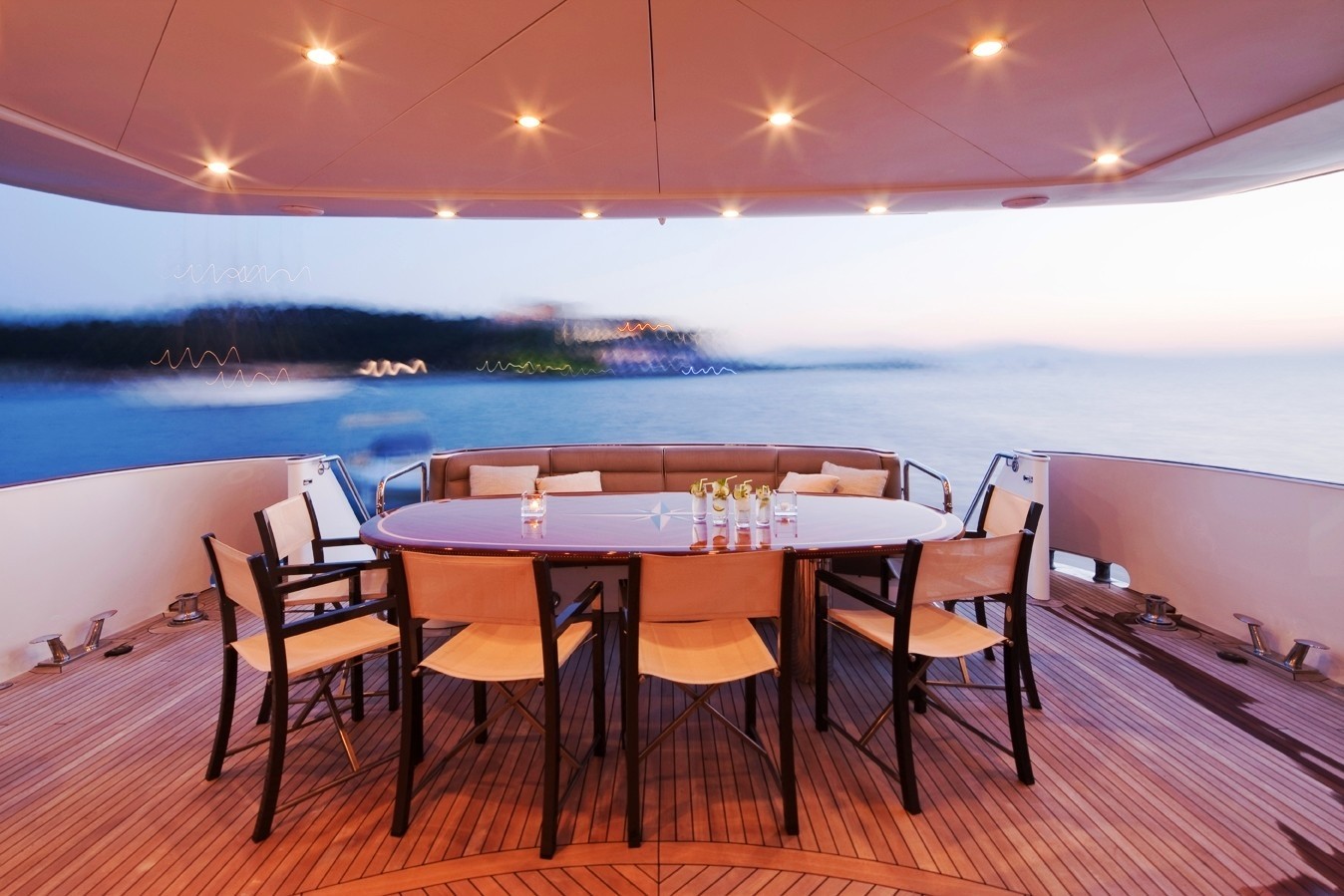 External Eating/dining On Yacht STREGA