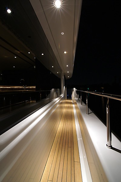 Profile Deck Aboard Yacht MILK MONEY