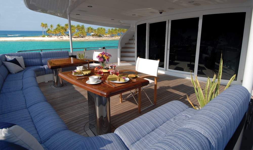 Aft Deck Aboard Yacht YOU &AMP; ME