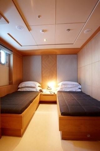 Twin Bed Cabin On Yacht ALKHOR