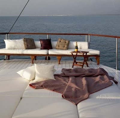 Sitting: Yacht BARACUDA VALLETTA's Sun Deck Photograph
