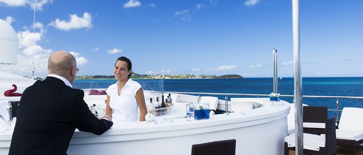 Drinks Bar: Yacht ELEGANT 007's Sun Deck Image