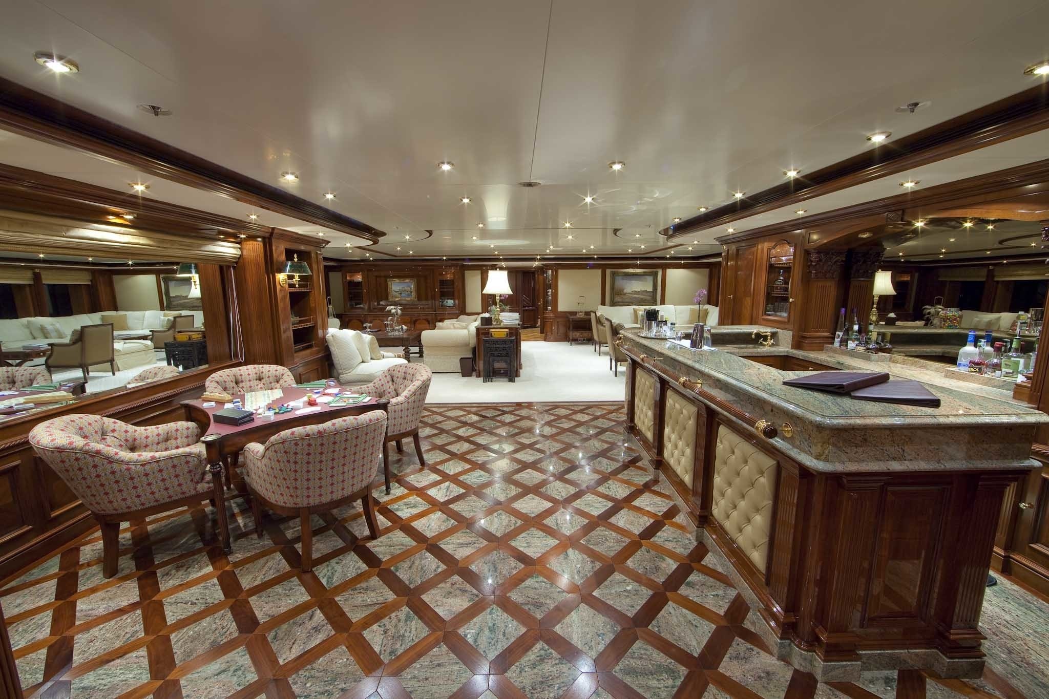 Premier Saloon On Yacht TITANIA