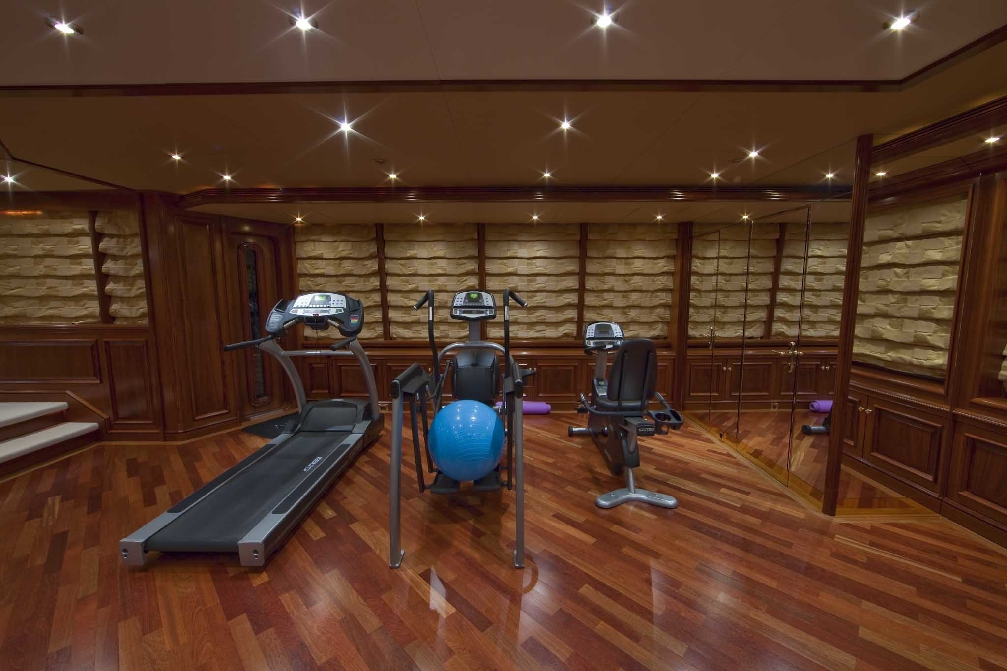 Profile: Yacht TITANIA's Gym Pictured