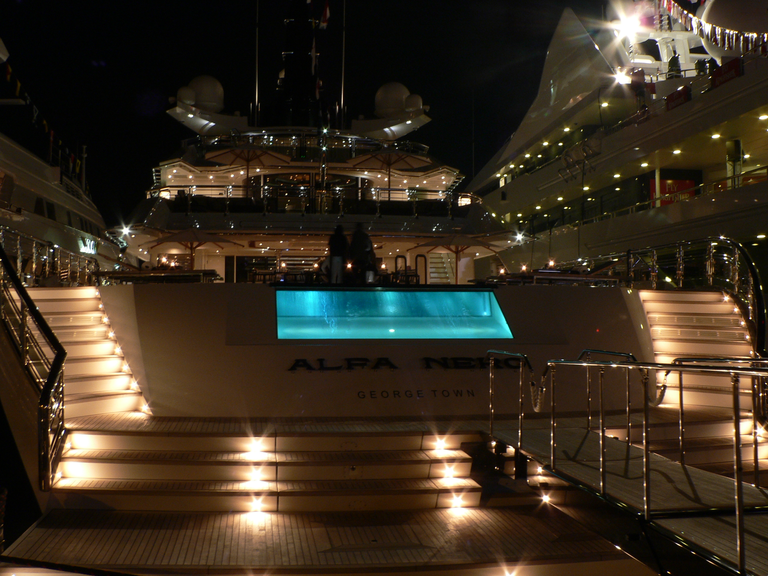 Night In Monaco On Board ALFA NERO