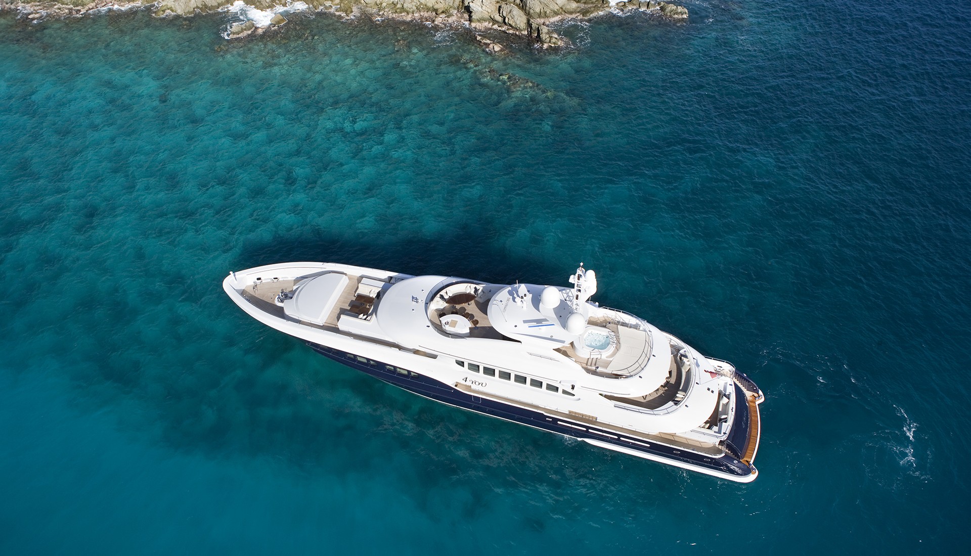 Yacht YOU & ME By Heesen - Profile From Above