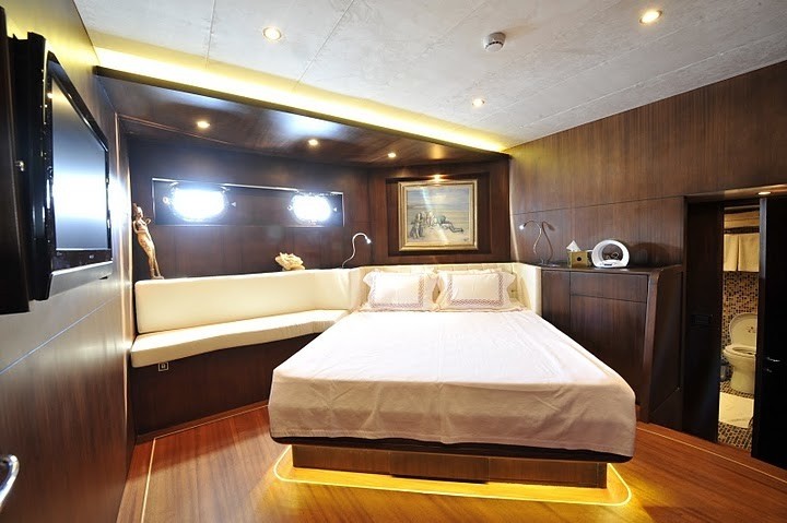 Guest's Cabin On Yacht CASA DELL ARTE II