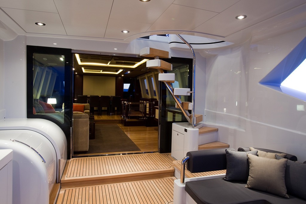 Aspect Interior Aboard Yacht QUANTUM