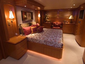 Main Master Cabin On Board Yacht MURPHY'S LAW
