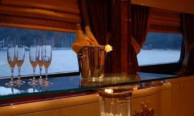 Drinks Bar On Board Yacht HULYA