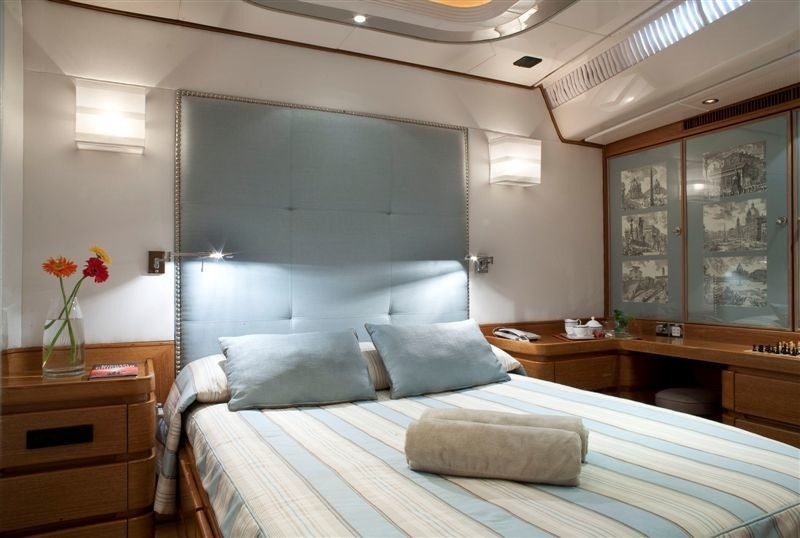 Guest's Cabin Aboard Yacht PHILANDERER