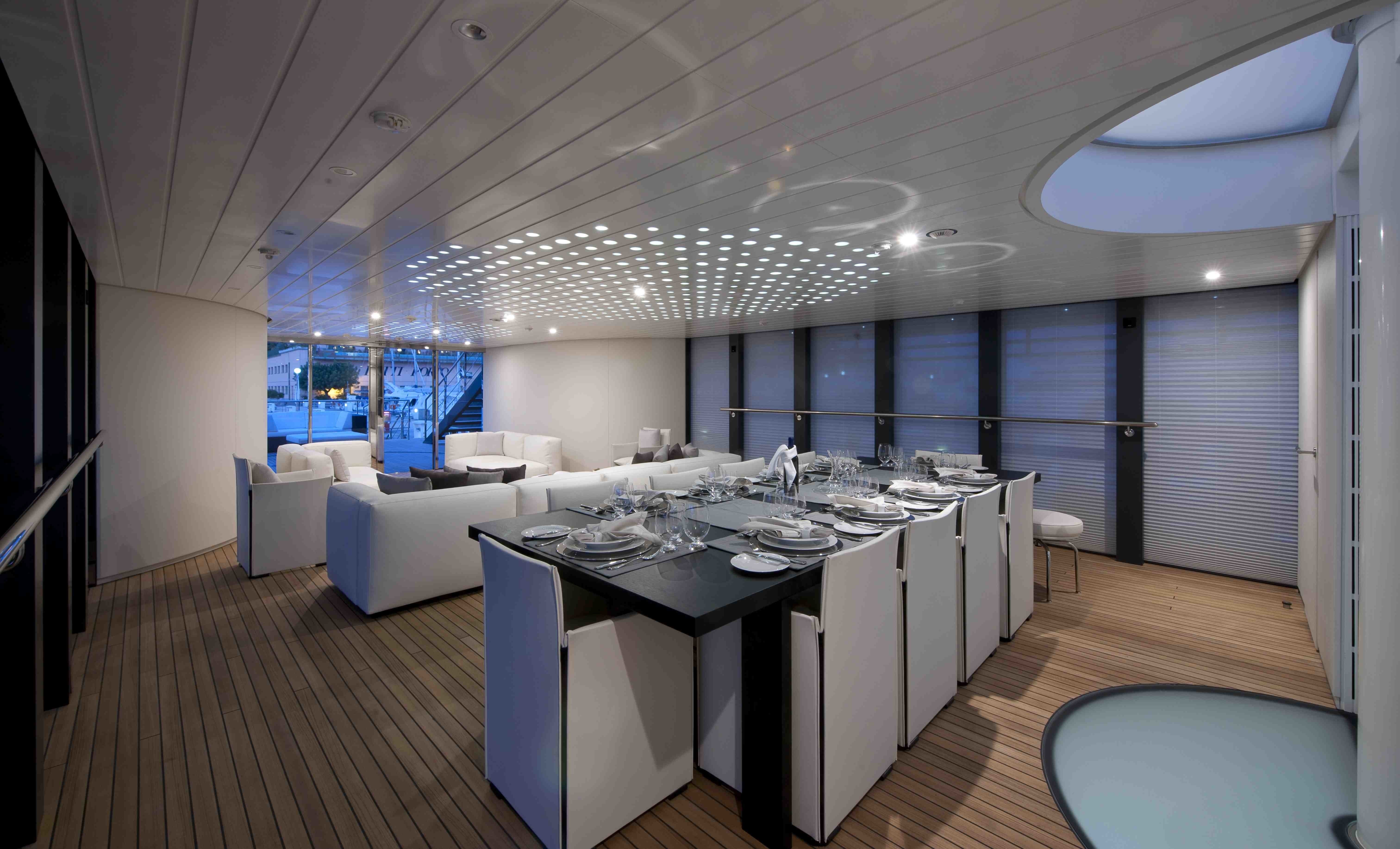Eating/dining Saloon On Yacht OCEAN PEARL