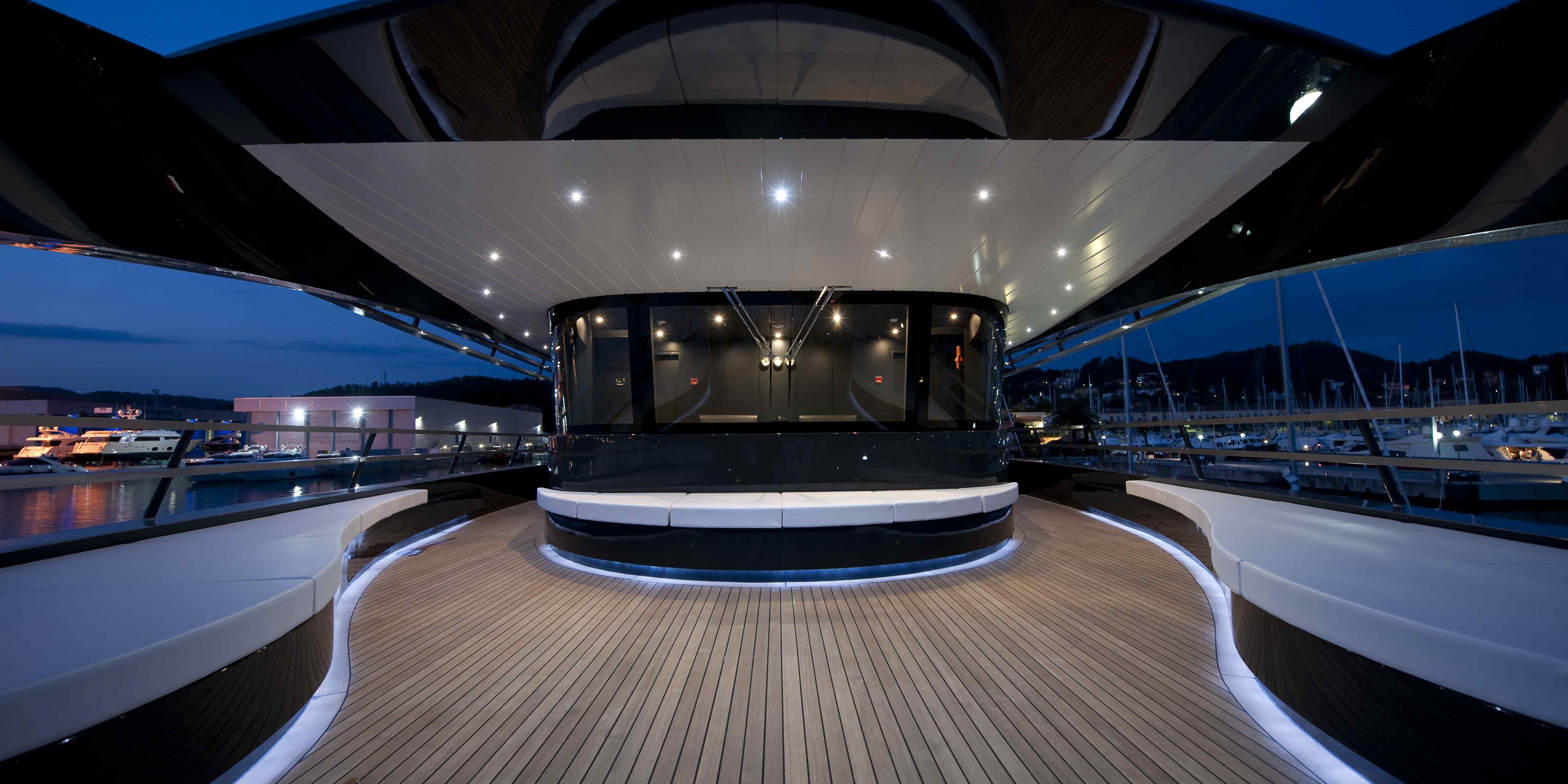 Evening: Yacht OCEAN PEARL's Upon Deck Photograph