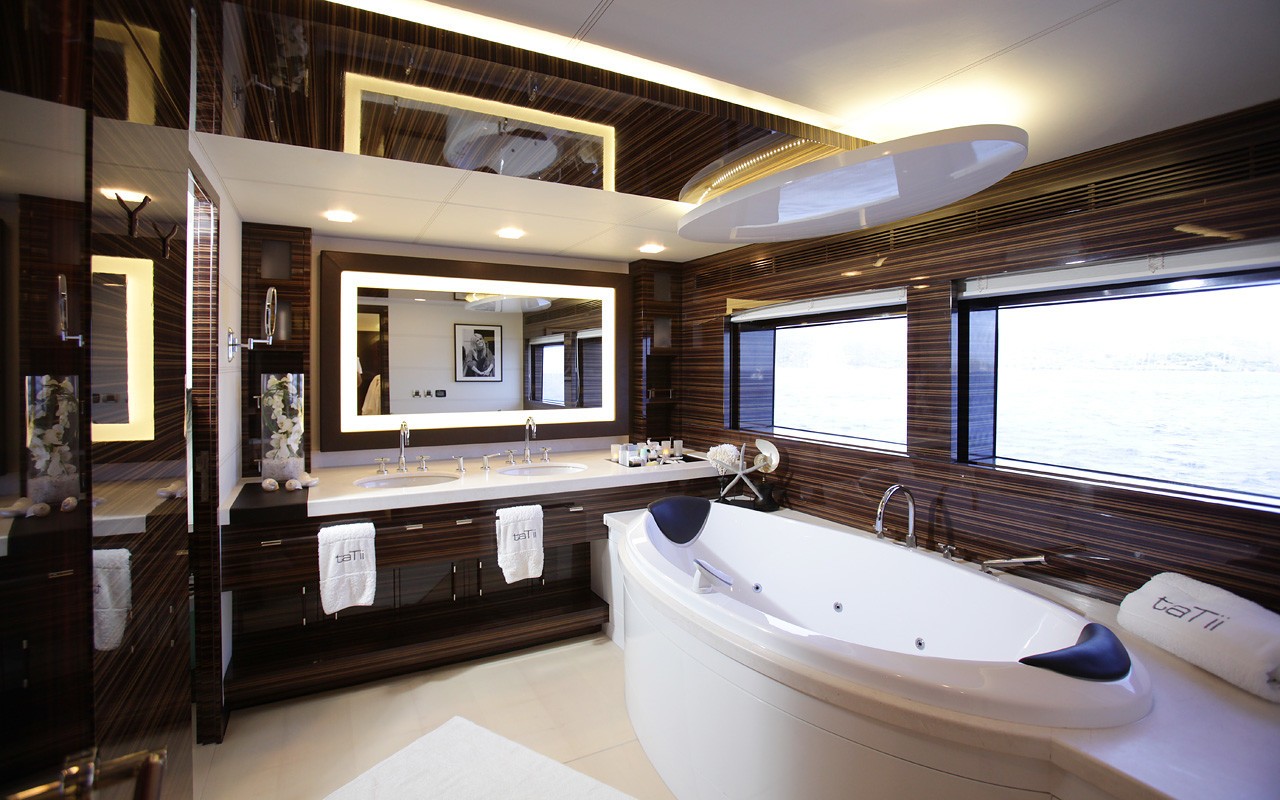 Main Master Bathroom On Yacht TATII