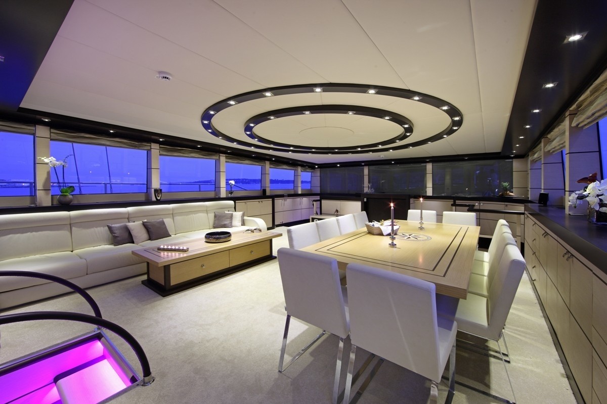 Eating/dining With Saloon On Board Yacht PERLA DEL MARE