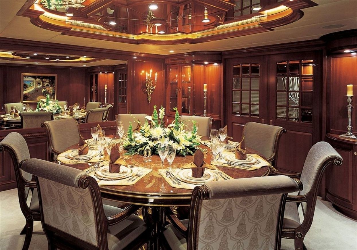 Eating/dining Saloon On Yacht ATTITUDE