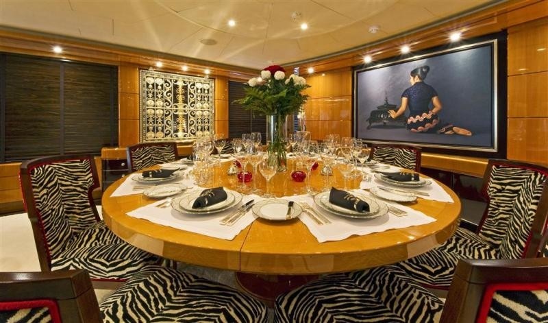 360 Eating/dining Furniture On Yacht 360&DEG;