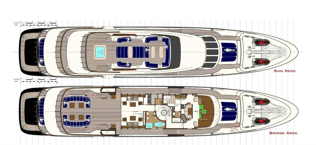 The 47m Yacht LADY DEE