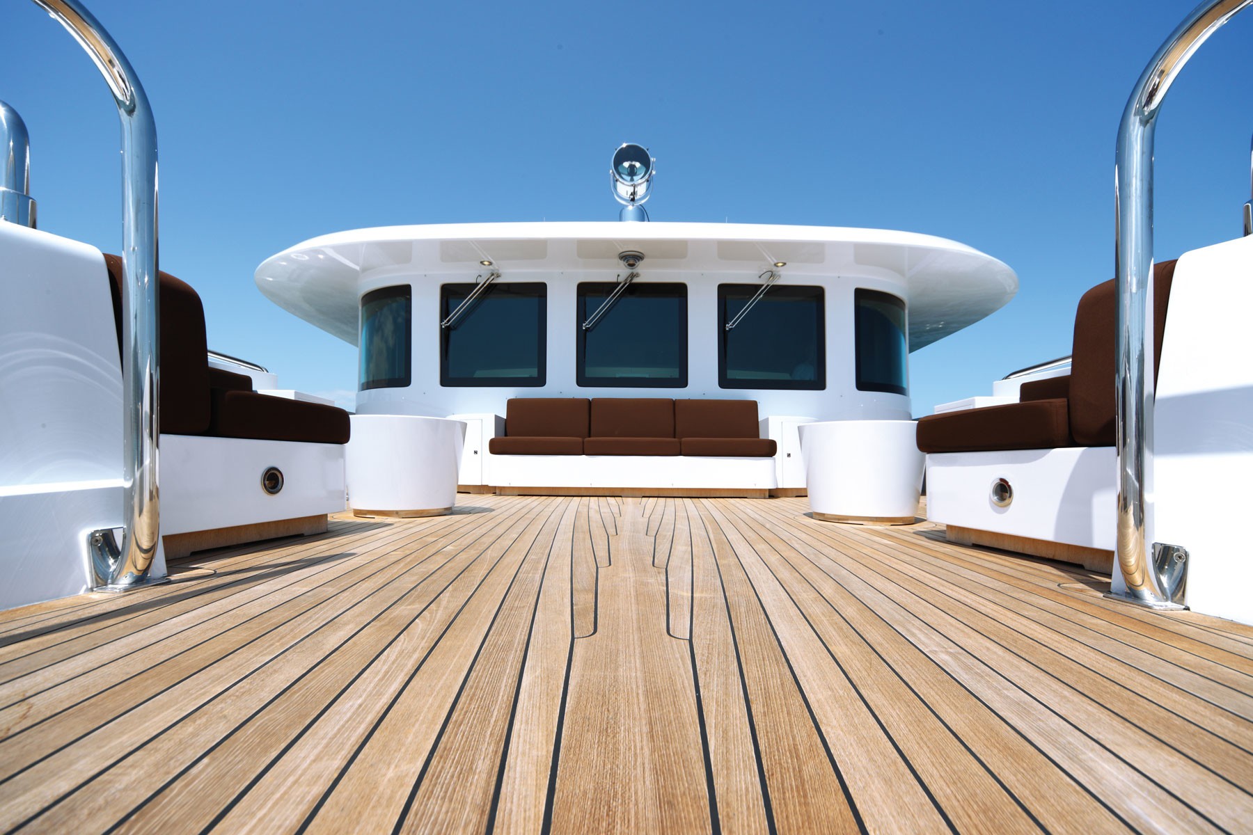 Deck On Board Yacht ZALIV III