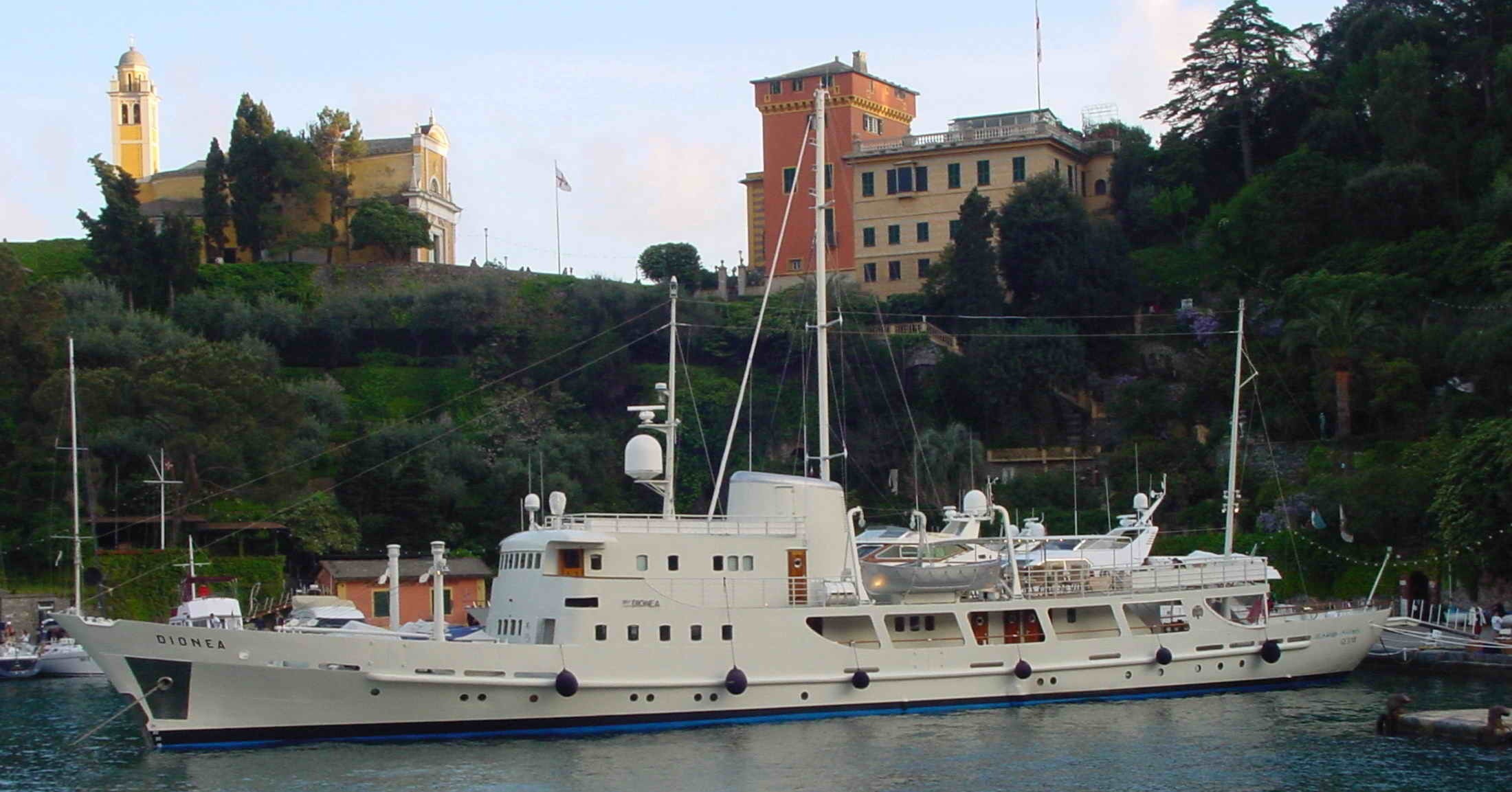 Overview On Board Yacht DIONEA