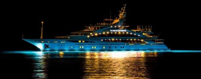 The 61m Yacht DIAMONDS ARE FOREVER
