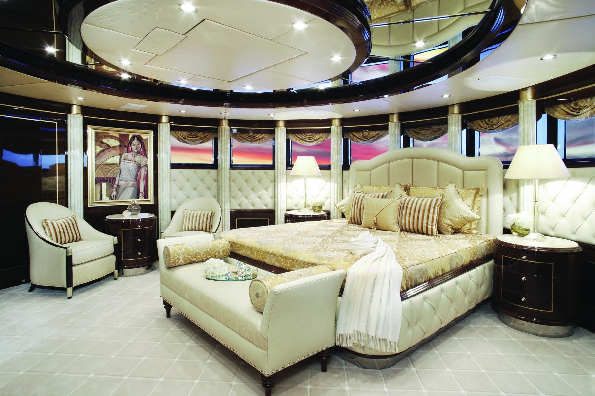 VIP Cabin On Board Yacht DIAMONDS ARE FOREVER