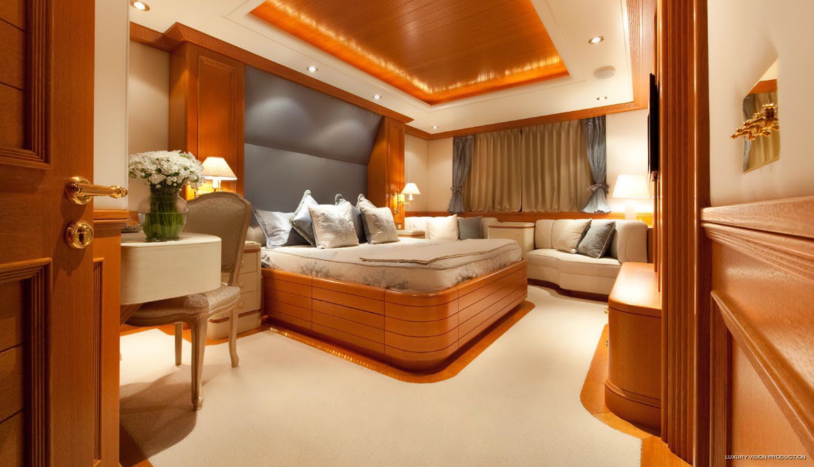 Guest's Cabin Aboard Yacht BOADICEA