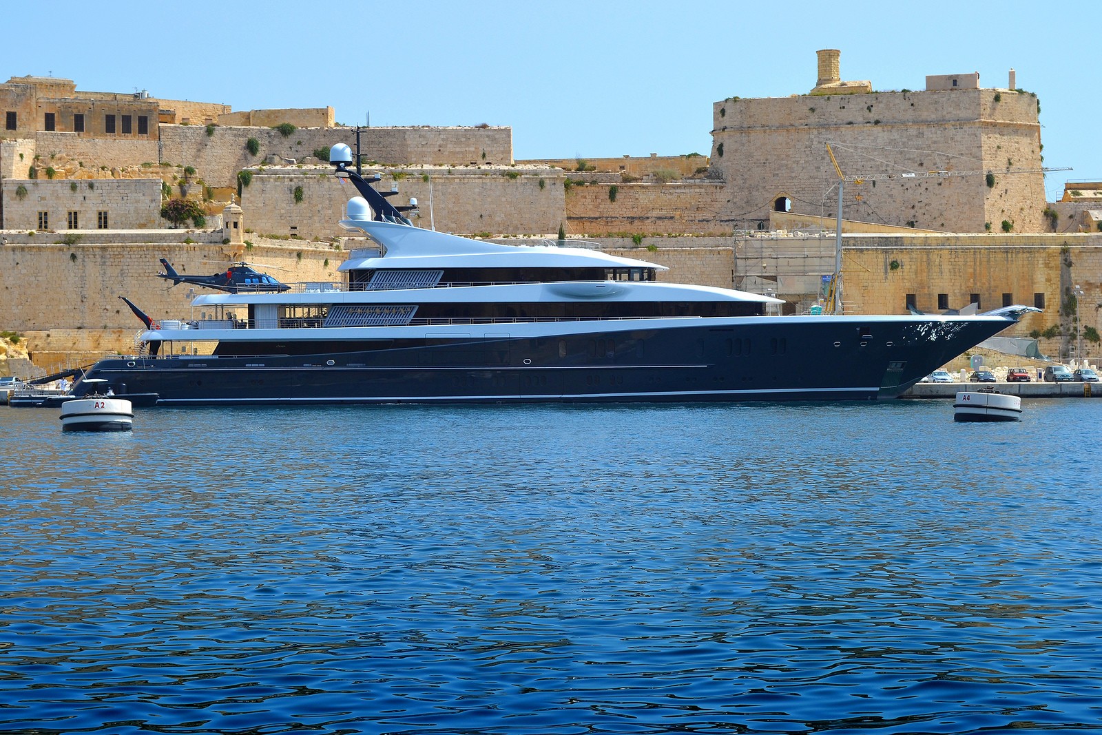 The 90m Yacht PHOENIX 2 in Malta