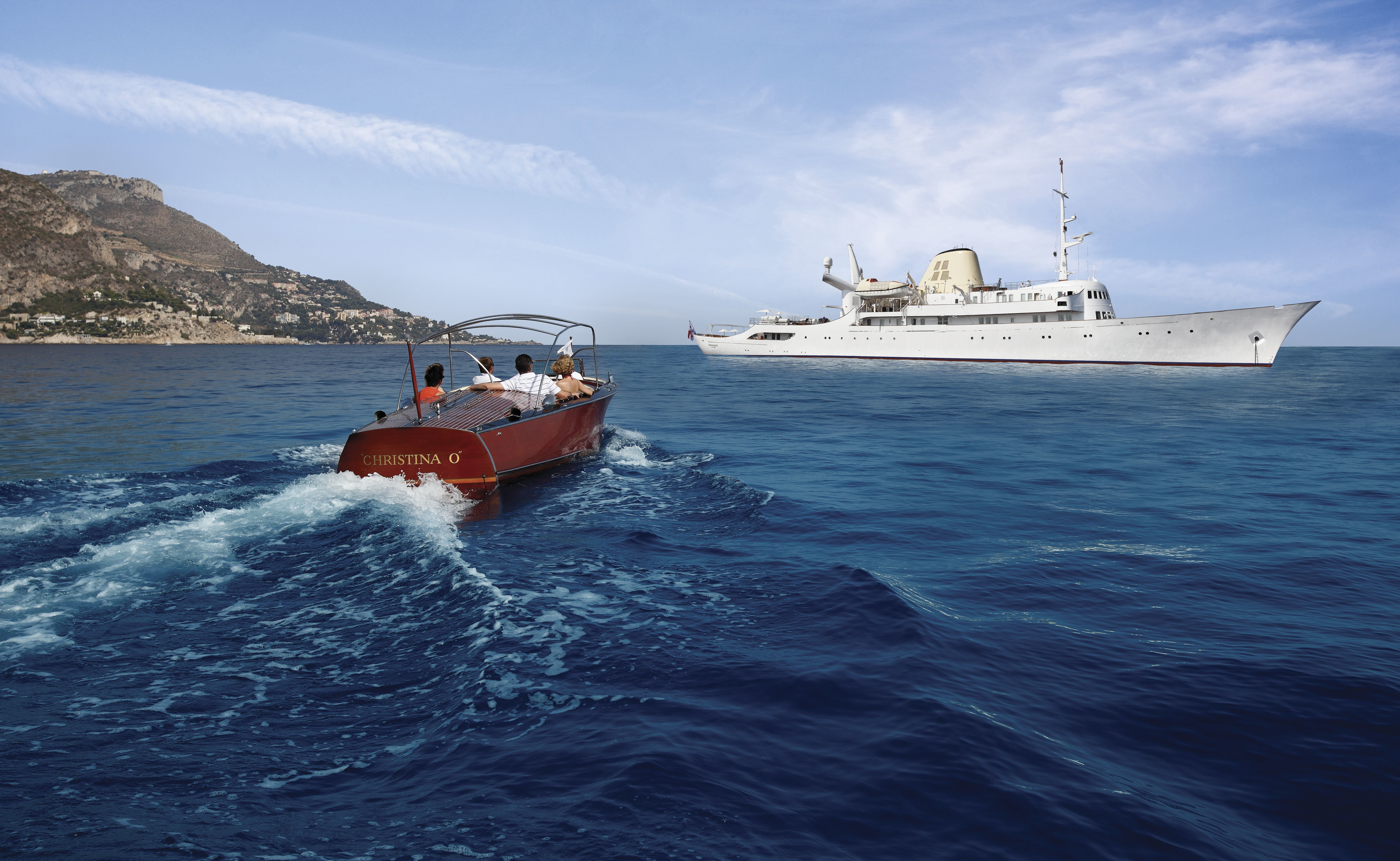 CHRISTINA O classic motor yacht