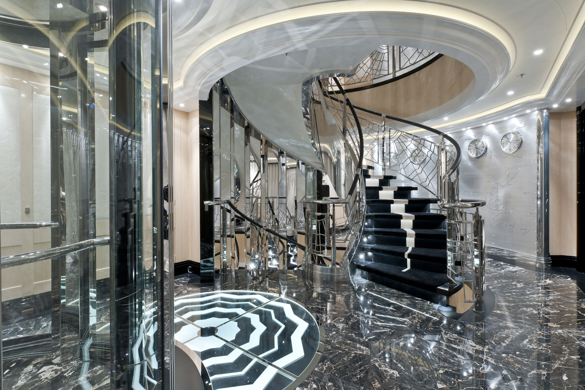 Interior Hallway With Stairwell - Klaus Jordan