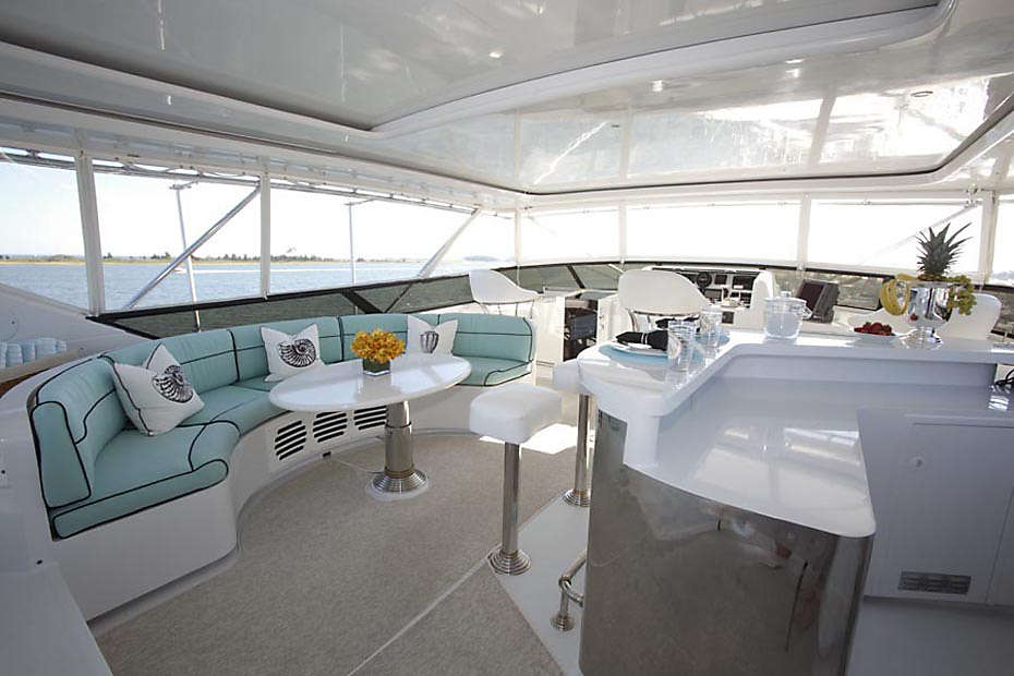 Lady Sharon Gale Yacht Upper Deck