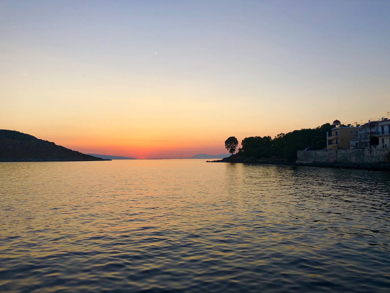 Mesmerising Sunset In Greece