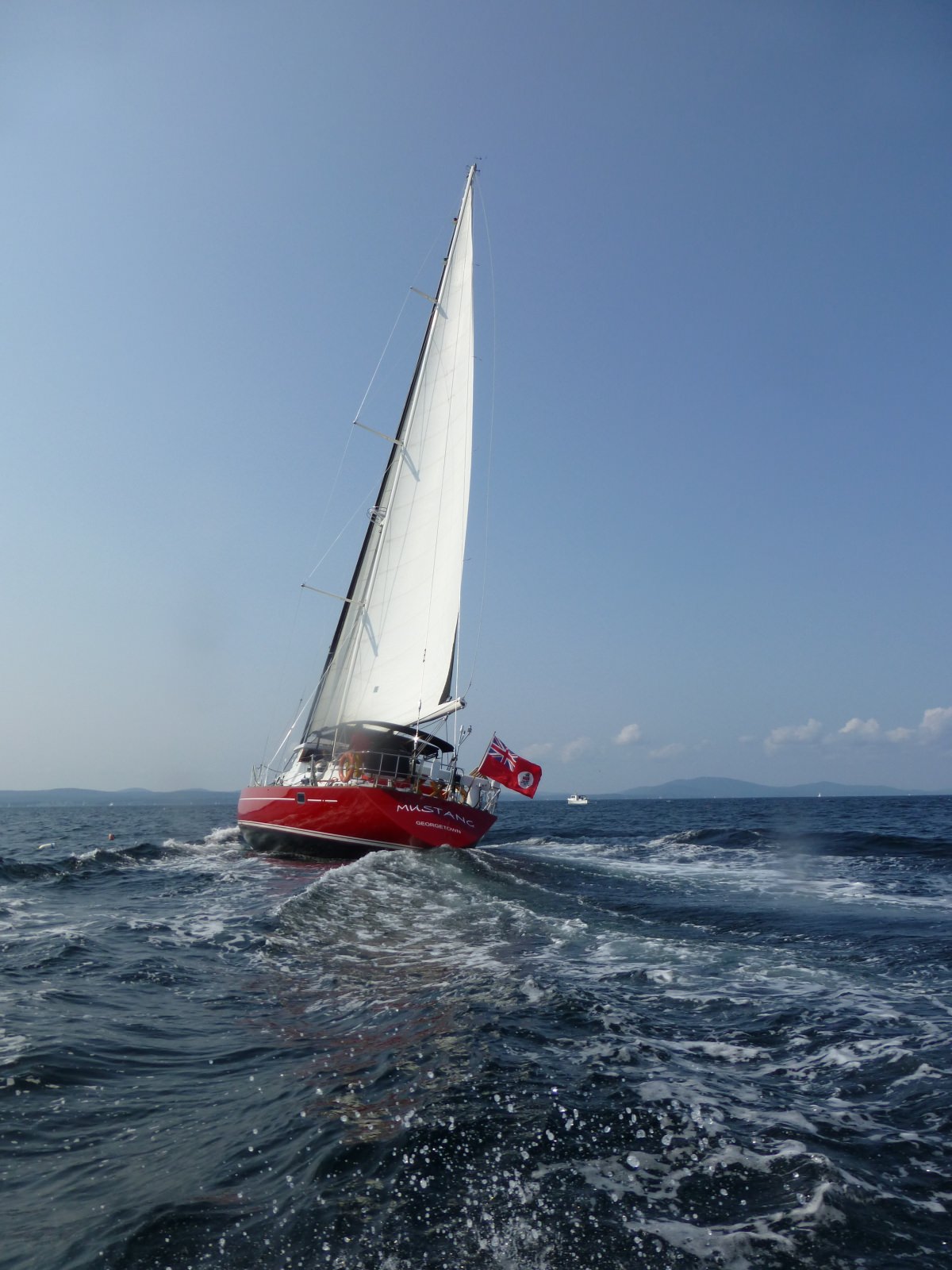 Yacht 'Mustang' - Sailing