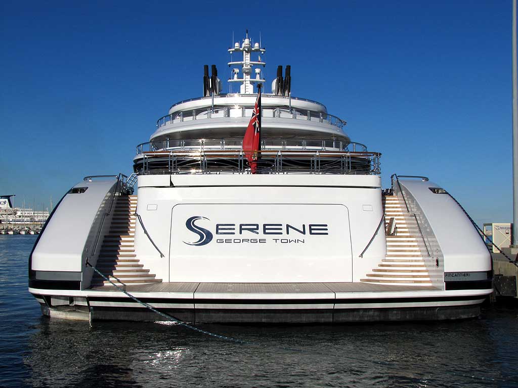 Yacht SERENE By Fincantieri - Aft  