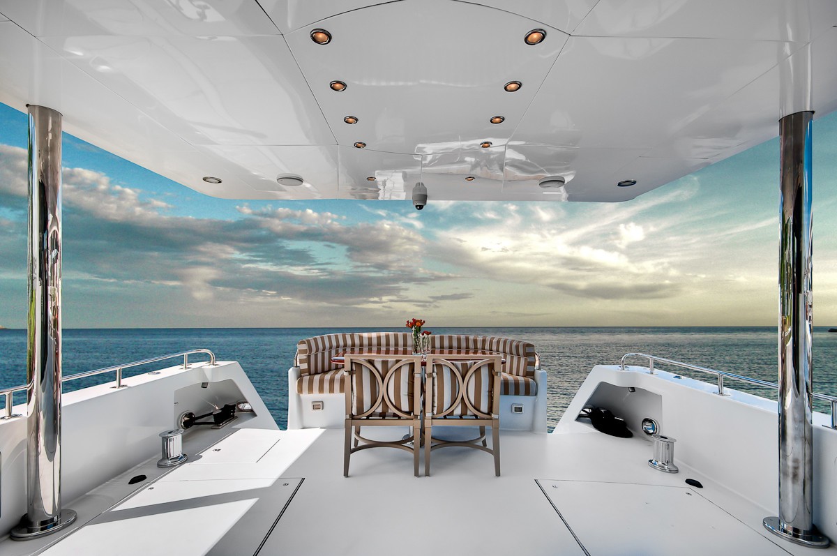 Deck Aspect Aboard Yacht ANDIAMO