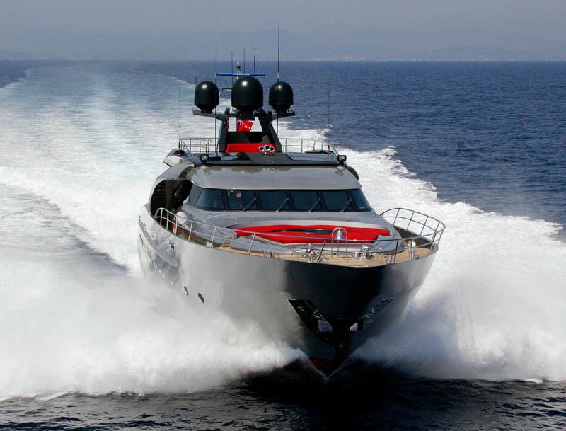 Forward Aspect Aboard Yacht DRAGON