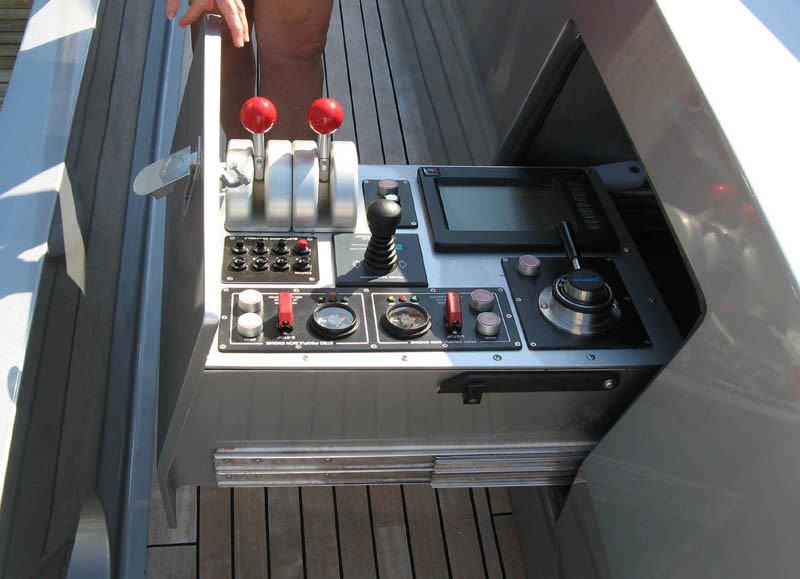 Instrumentation On Board Yacht DRAGON