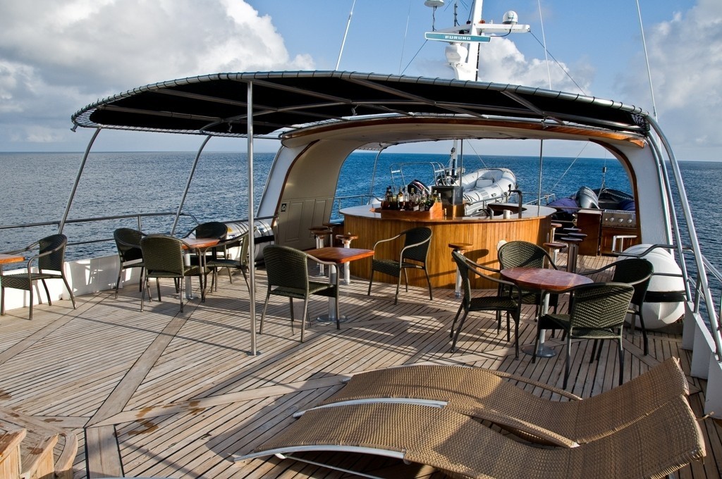 Sunshine Deck On Board Yacht INTEGRITY