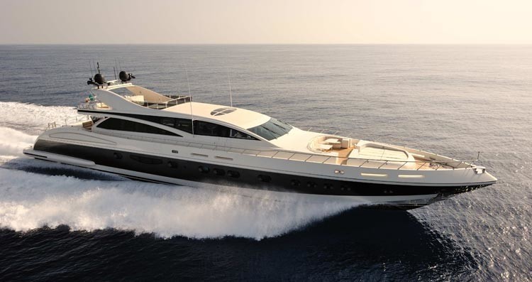 From Above Aspect: Yacht ANTELOPE III's Cruising Image