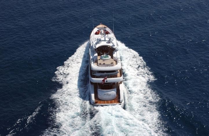 The 46m Yacht ALLEGRIA