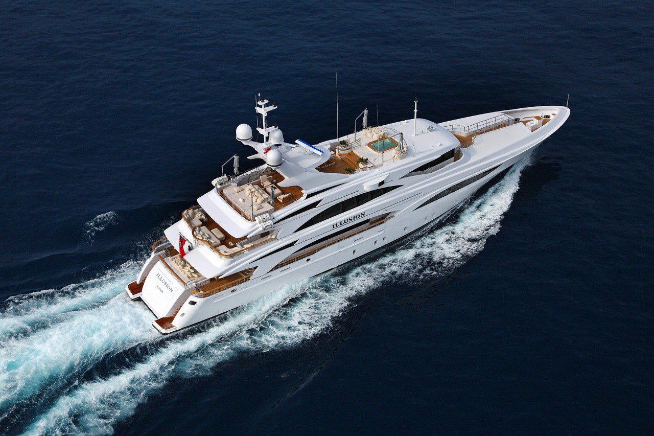 From Above: Yacht WILD ORCHID I's Cruising Captured